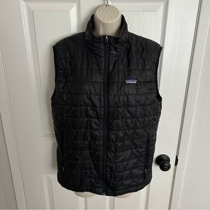 Men’s Black Patagonia Nano Puff Vest